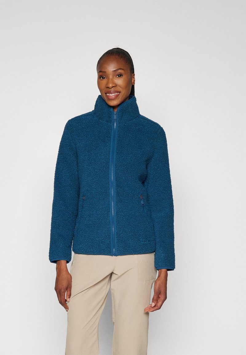 Jack Wolfskin HIGH CURL - Fleecejas - teal