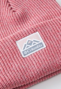 Columbia WHIRLIBIRD™ CUFFED BEANIE UNISEX - Čepice - pink agave,cirrus grey marled,mountains