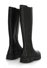 Mexx Kozačky na platformě - black