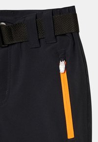 CMP KID ZIP OFF PANT UNISEX - Calças para exterior - antracite-flash orange