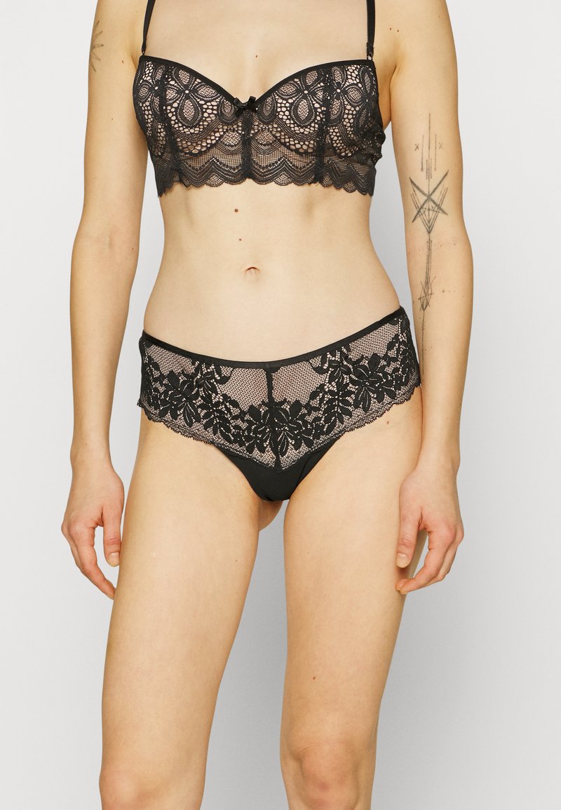 Esprit SEASONAL BRAZILIAN Pants black Zalando.co.uk