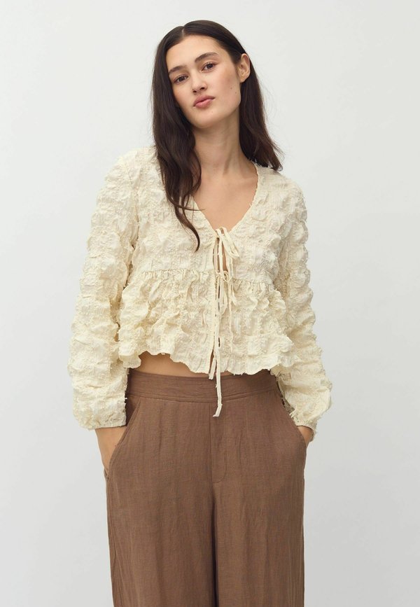 MIZA-M - Bluse - oyster