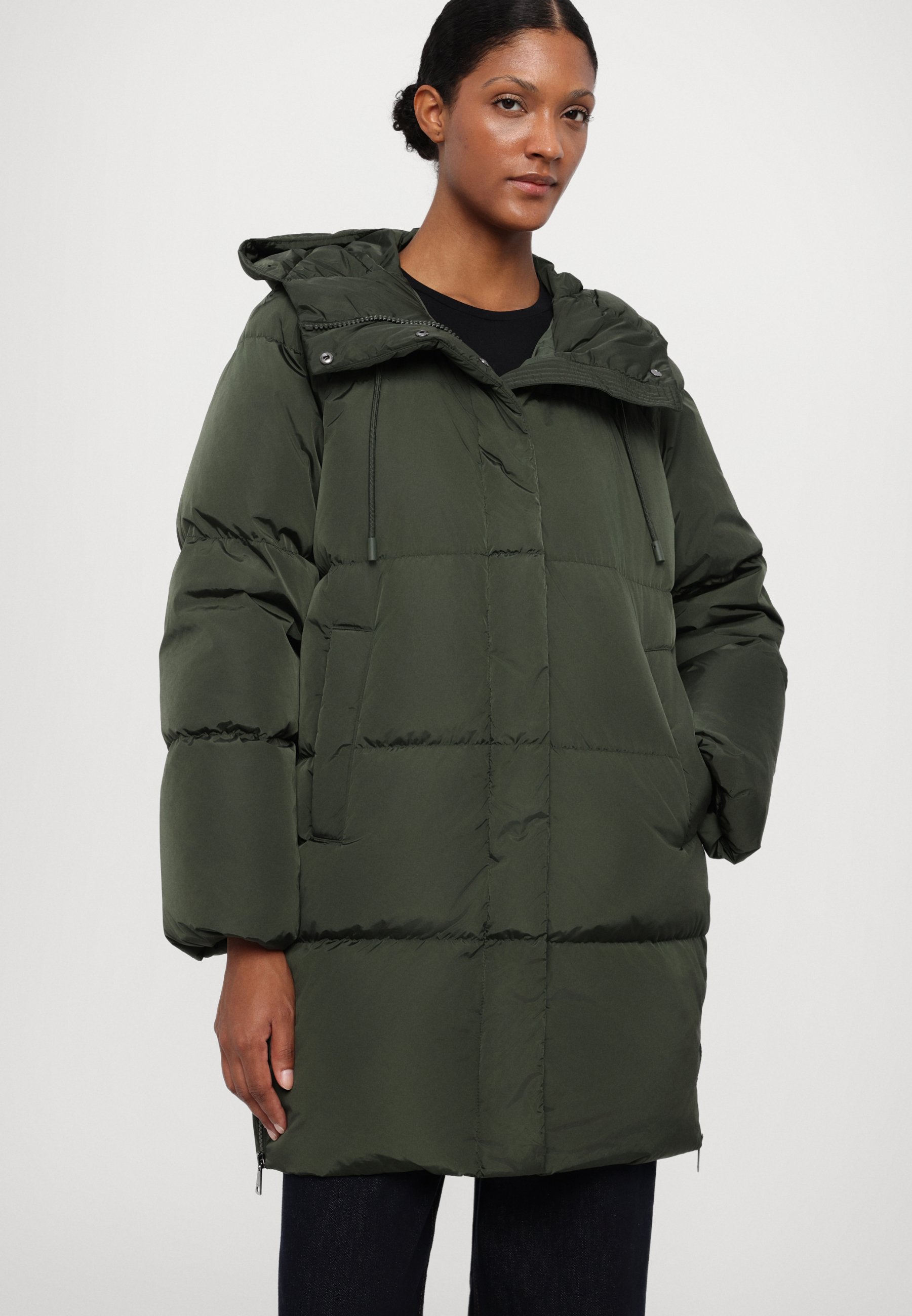 Weekend Max Mara NEWBEMBO - Down coat - verde scuro/dark green