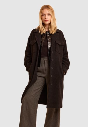 LONG - Mantel - brown