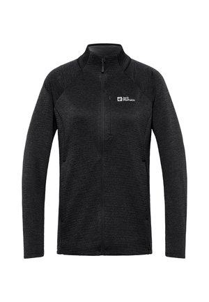 Jack Wolfskin TAIGA FZ W - Fleecejacke - black