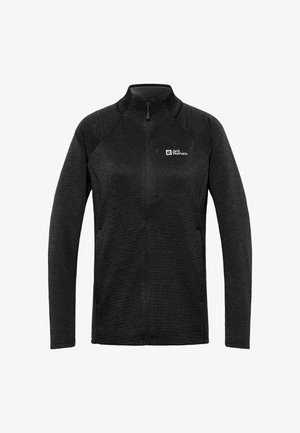 Jack Wolfskin TAIGA FZ W - Fleecejacke - black