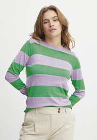 b.young BYMmpimba - Striktrøje - ming green mix