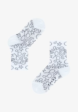 FALKE PAINT YOUR OWN SOCKS - Chaussettes - white