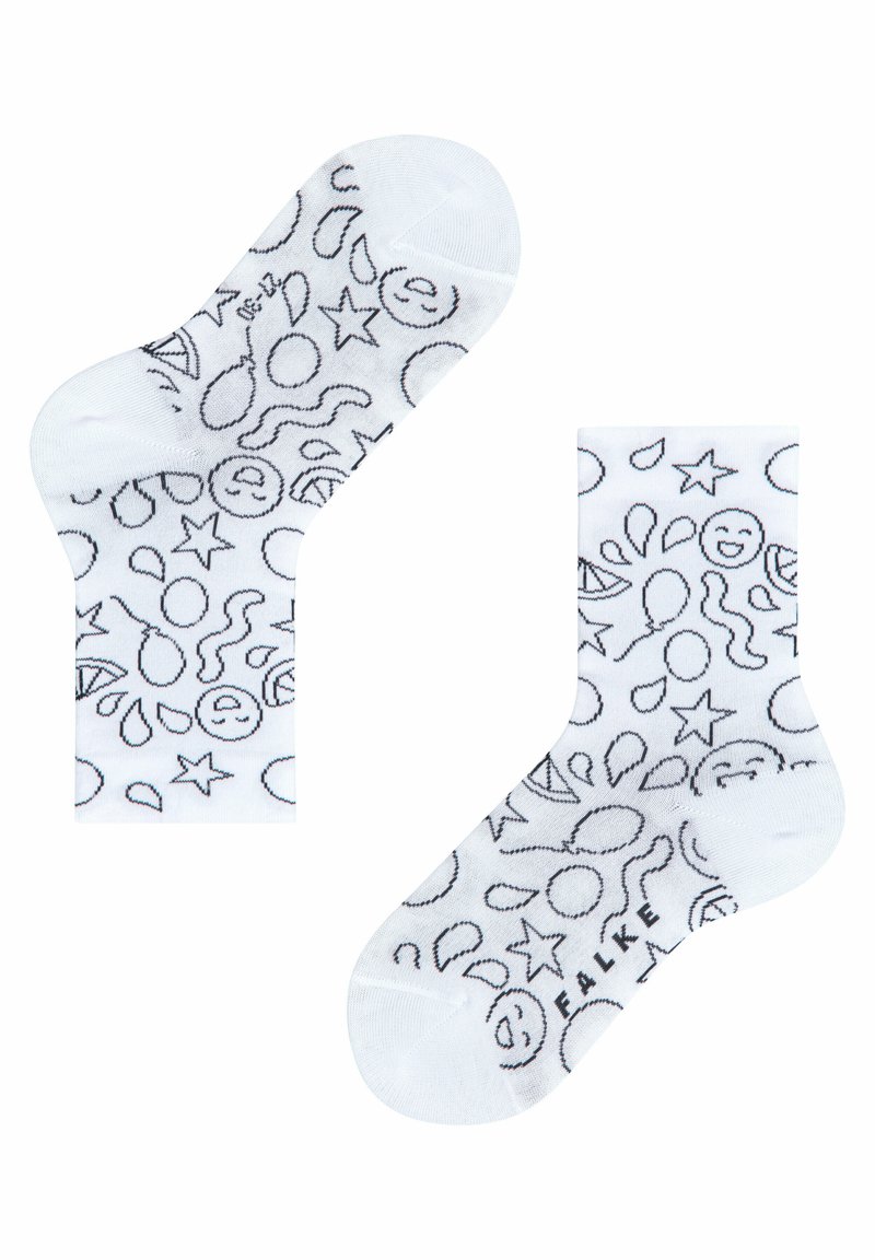 FALKE PAINT YOUR OWN SOCKS - Sokken - white