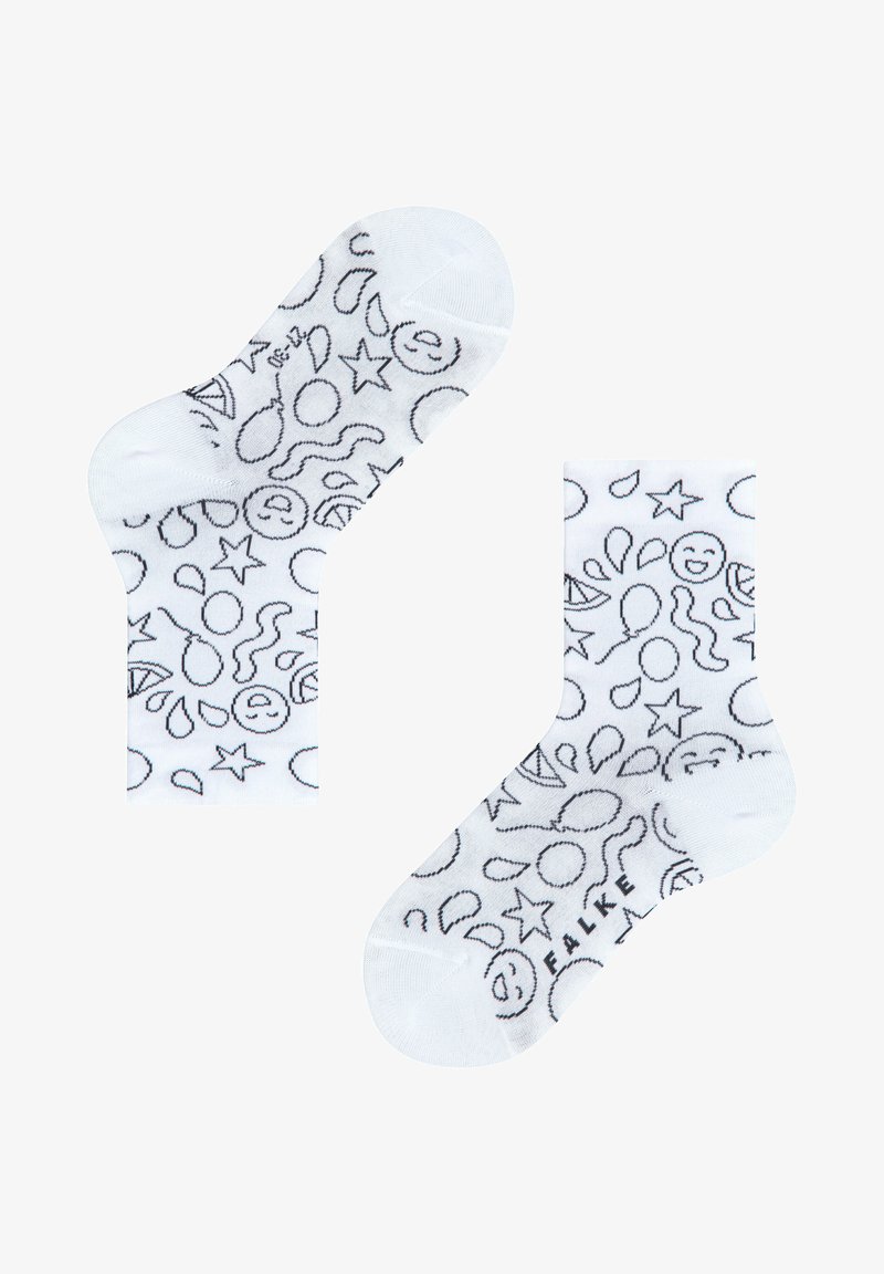 FALKE Paint Your Own Socks - Socken - white