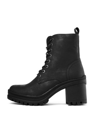 GUAVA - Platform ankle boots - black