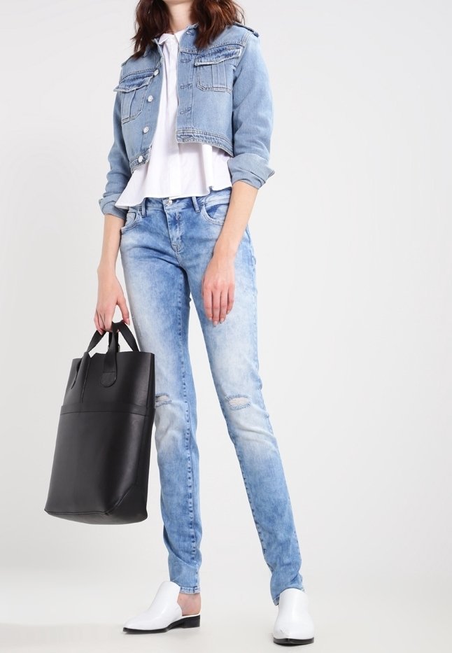 Guess Veste en jean blue denim/denim bleu (Seconde main) ZALANDO - Main Image