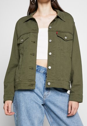 Denim jacket - khaki