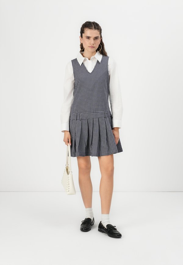 ONLISADORA V NECK SHORT DRESS - Day dress - night sky4