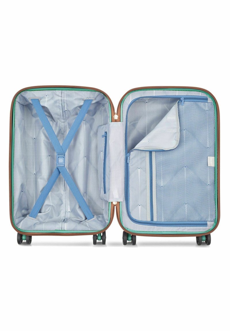 Herren Umhängetaschen | Delsey Paris FREESTYLE 4 DR CABIN TROLLEY Boardcase almond/mint - CZ15577 Herren Umhängetaschen | Delsey Paris FREESTYLE 4 DR CABIN TROLLEY Boardcase almond/mint - CZ15577