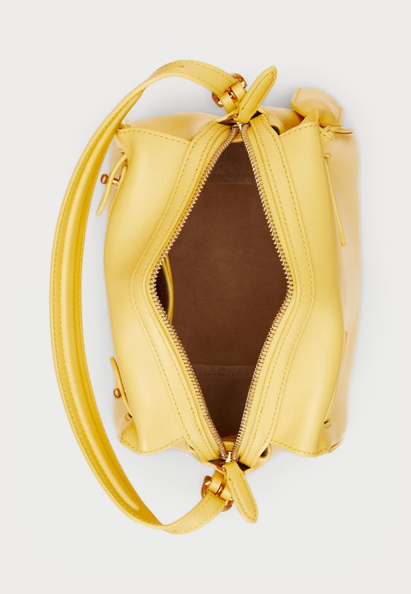 Polo ID Leather Mini Satchel - Handbag - mustard2