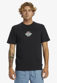 Quiksilver WORLD FORCE - Triko s potiskem - black