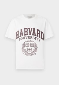 JORHARVARD TEE - Tricou cu imprimeu - egret