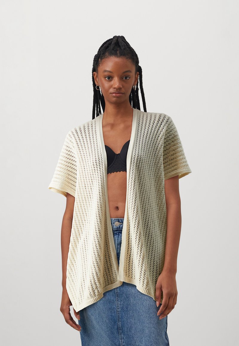 VILA dam cardigan VIRIL - White Alyssum
