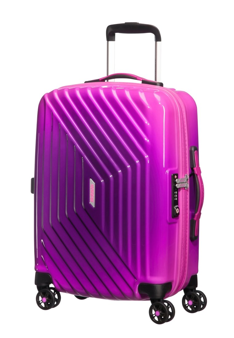 【美品】AMERICAN TOURISTER AIR FORCE1 American Tourister AIR FORCE - Wheeled suitcase - pink - Zalando