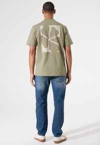 Garcia Camiseta estampada - vetiver