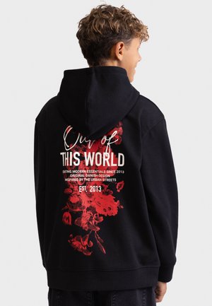Redefined Rebel JONAS HOOD BOXY FIT - Hoodie - black
