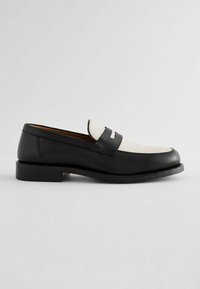 Next REGULAR FIT - Slip-ins - black and white