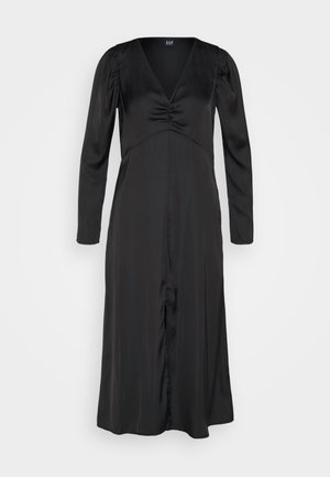 GAP, PUFF MIDI - Cocktailjurk - black