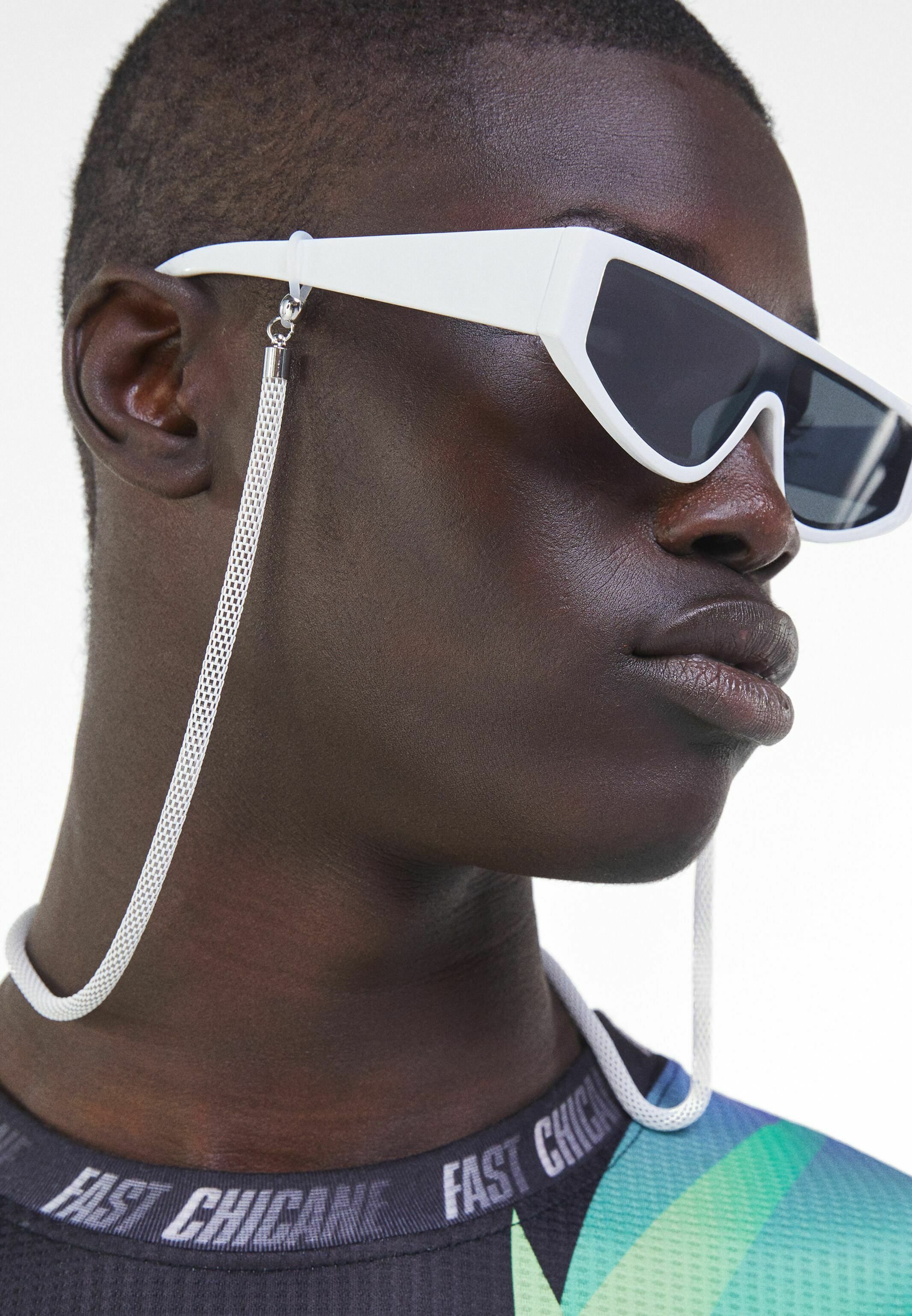 Bershka Occhiali da sole - white/bianco - Zalando.it