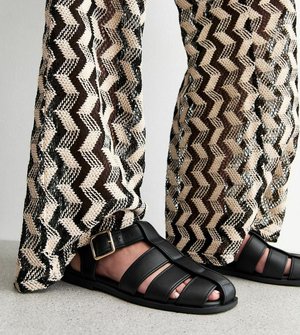 MULTI STRAP  - Walking sandals - black
