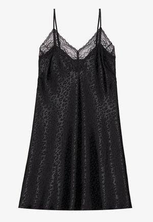 Anna Field Camicia da notte - leopard black