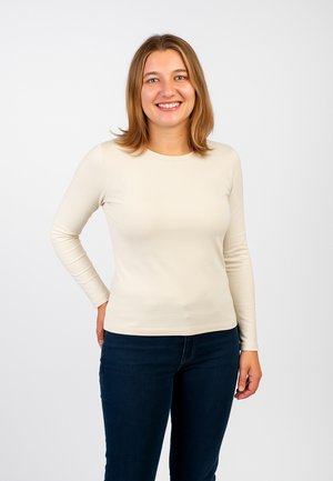 THERMO - Maglietta a manica lunga - crema