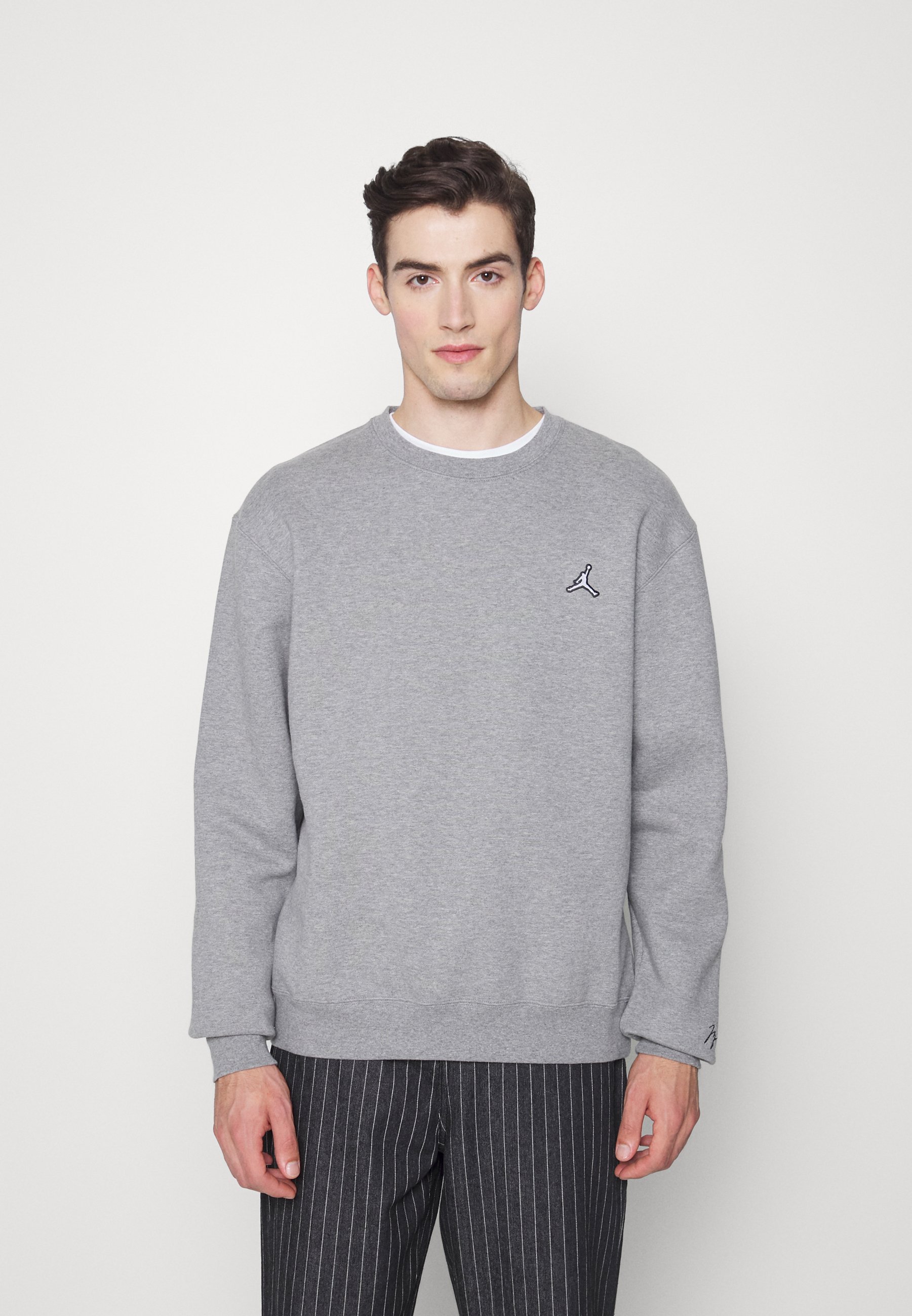 Jordan CREW - Felpa - carbon heather/antracite - Zalando.it