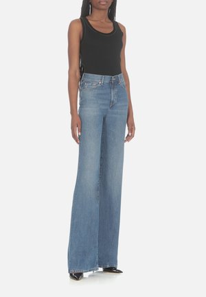 Jeans a zampa - blue