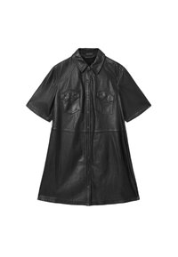 ROCK DRESS - Shirt dress - black