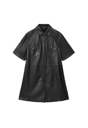 AllSaints ROCK DRESS - Vestido camiseiro - black
