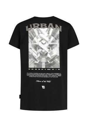 T-Shirt print - black