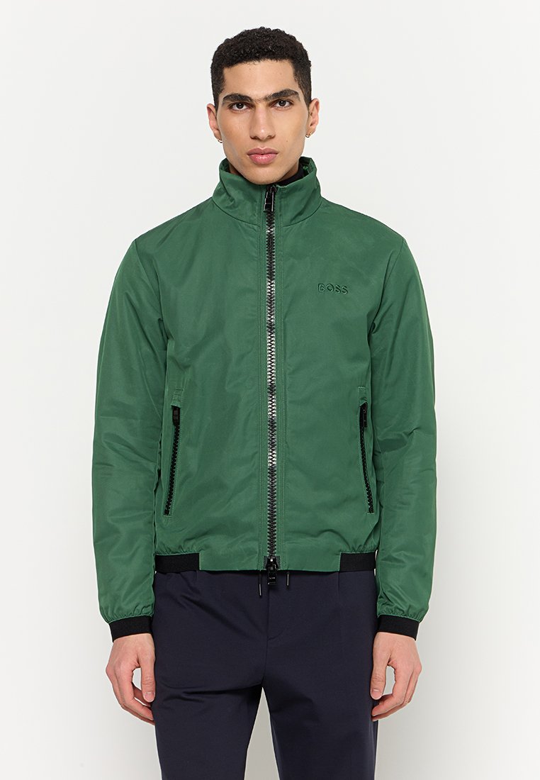 Boss Lichte jas groen