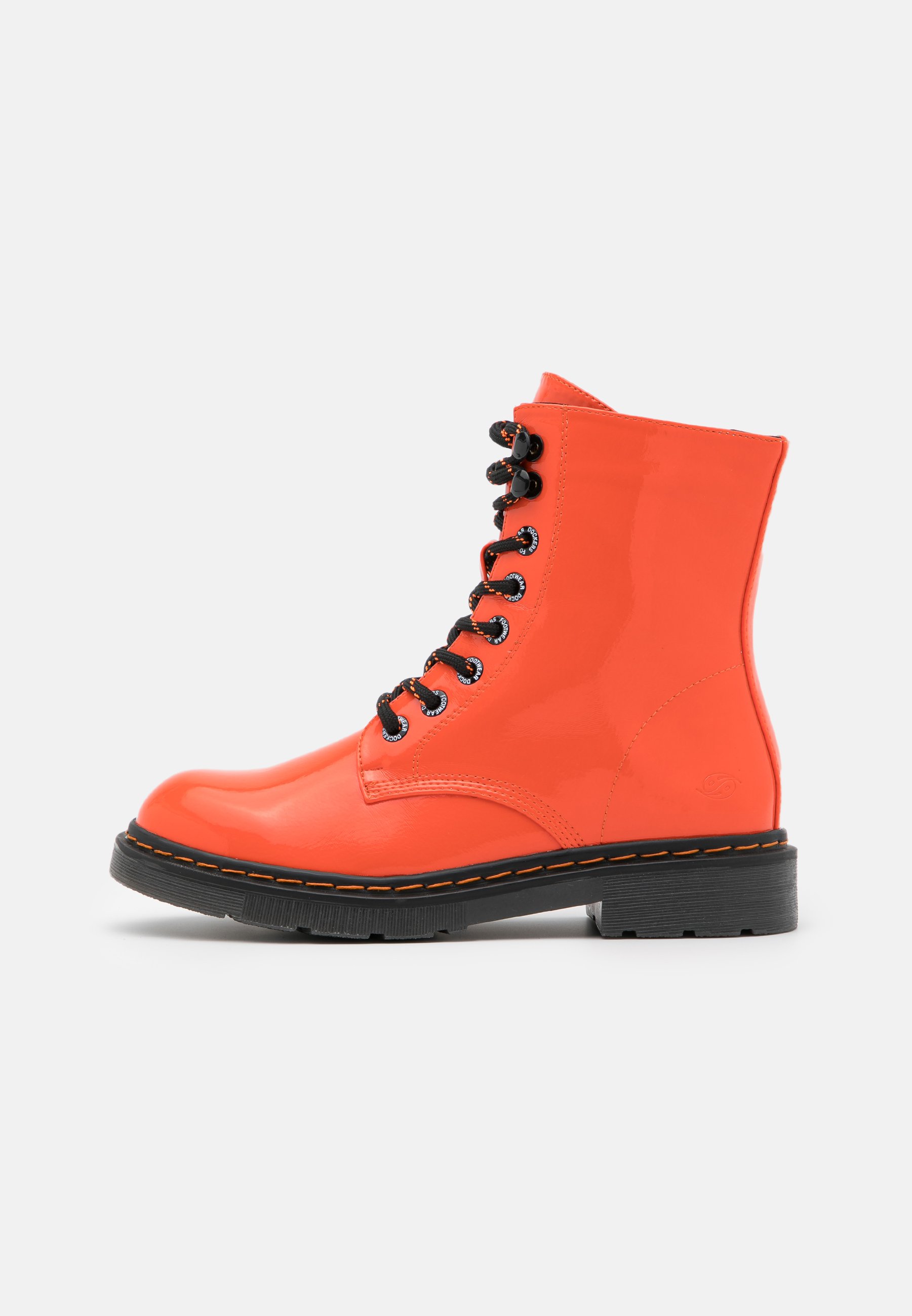 orange ankle boots uk