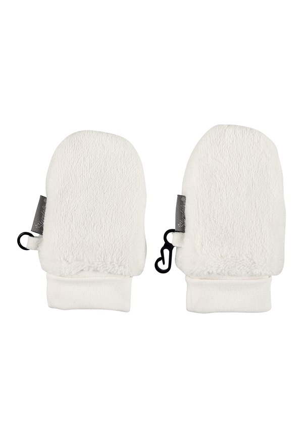 Mittens teddy fleece uni - Fäustling - ecru