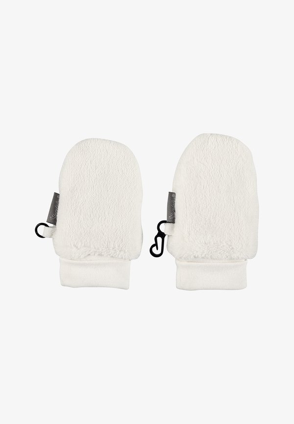 Mittens teddy fleece uni - Fäustling - ecru