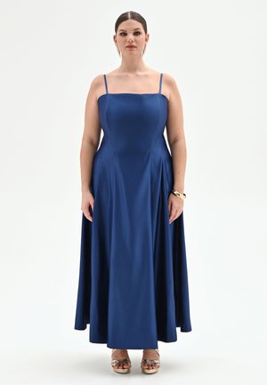 CURVY LUNGO IN BRILLANTE - Abiti per occasioni speciali - blu brillante