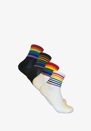 Mr Ukko 4-PACK PRIDE - Sokken - black/white