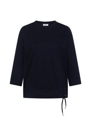 Cecil, SOLID-COLOUR 3/4-SLEEVE ROUND-NECK SHIRT - T-shirt à manches longues - urban dark blue