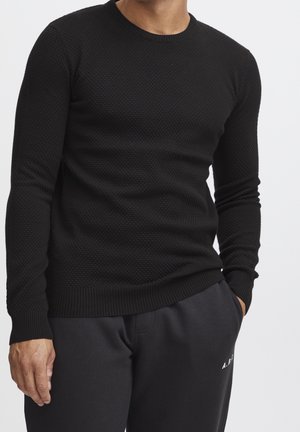 Strickpullover - black
