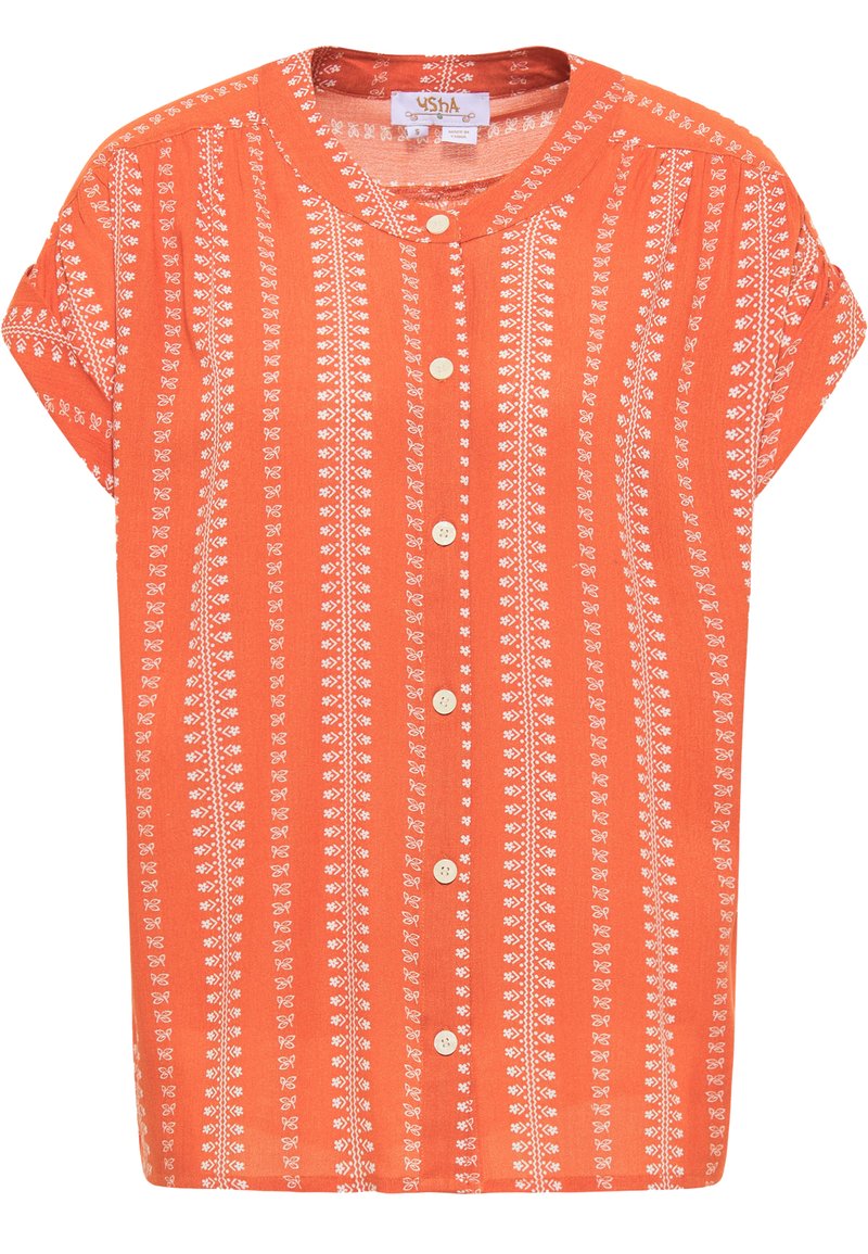 usha Blouse oranje