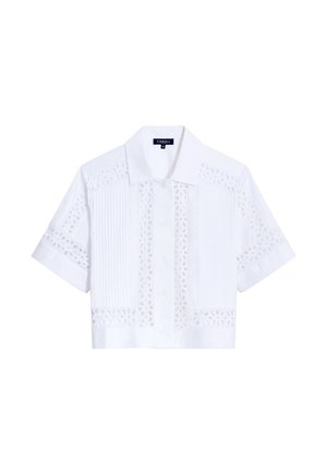 Caroll, CAROLL CAROLL FRENCH BRAND FASHION ELEGANT MODERN HEMD CHANTILLY - Paitapusero - blanc