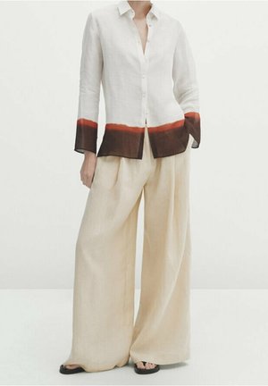 Button-down blouse - off-white