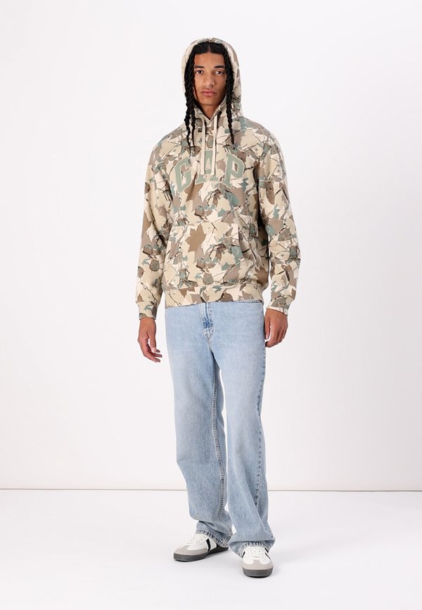 CORE ARCH - Hoodie - olive3