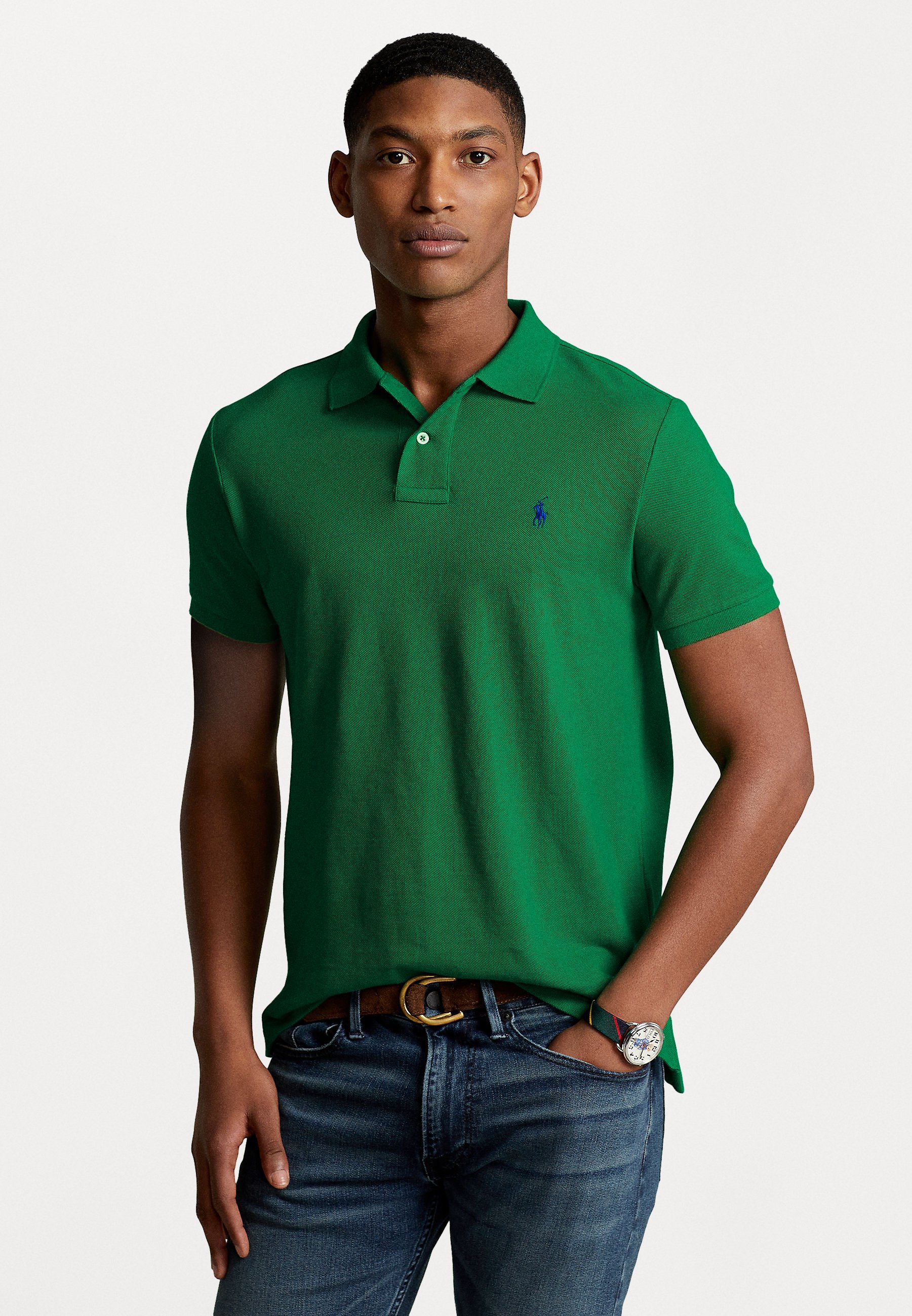 （訳ありセール 格安） POLO FIT SLIM Lauren Ralph Polo SHIRT shirt Polo - トップス